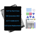 10.9" LCD Screen Replacement Compatible with iPad 10 10th Gen A2777 A2696 A2757 Display Premium Repair Kit (Panel Only)