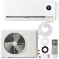 LifePlus Mini Split Air Conditioner, 12000 BTU Ductless Inverter AC/Heating System with Heat Pump, 19 SEER2 Energy Efficient 115V Quiet Ac Unit Up to 750 Sq.Ft with Installation Kit