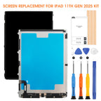 Screen Replacement for iPad 10th Gen 2022 / 11th Gen 2025 LCD Display for iPad 10.9 11th Glass LCD Screen with Repair Kit A2696 A2757 A2777 A3354 A3355 A3356 (Only LCD,Not Touch Digitizer)