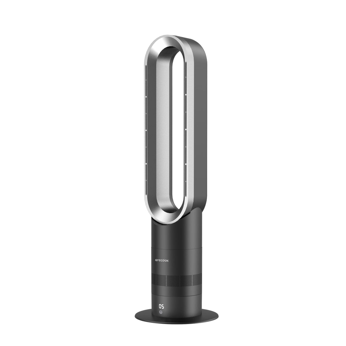 TP18Pro Bladeless Tower Fan, 2-in-1 Heater & Cooling Fan with Remote & Touch Control, 10 Cooling + 3 Heating Levels, Ultra-Quiet DC Motor for Bedroom & Home Office