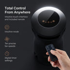 EdenPURE 360 Super Climater – Infrared Heater and Cooling Fan with 360° Airflow – Energy Efficient, Portable, Remote Controlled, and Quiet for All-Season Use in Home, Office, or Living Spaces
