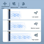 Whole House Heater Dual-Purpose Air-Conditioning Fan Cooling Fan Tower Type Household Water-Cooled Small Air Conditioner Remote Control Timing Heating Supplies