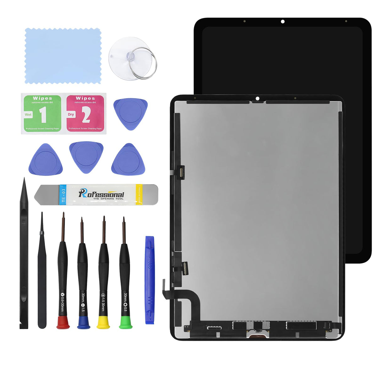 10.9" Screen Replacement for iPad Air 5 5th Generation 2022 A2589 A2591 A2588 LCD Display Glass Touch Digitizer Premium Kit with Tools