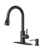 FORIOUS Touch Activated Kitchen Faucets Pull Down Sprayer, Brushed Nickel