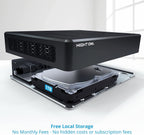 Night Owl 8-Ch Wired DVR System, 4 4K Cams, 1TB HDD, Siren