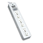 TRIPP LITE Hospital-Grade Surge Protector Medical Power Strip, 6 Outlets, Right-Angle NEMA 5-15PHG Plug, 6 Foot / 1.8M Cord, 1050 Joule Protection, (SPS606HGRA)