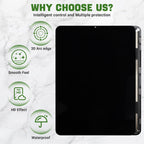 New LCD Display for iPad Pro 11 2021 3rd 4th Gen Touch Screen Digitizer Assembly Replacement with Upgraded Repair Tools Kit-Black