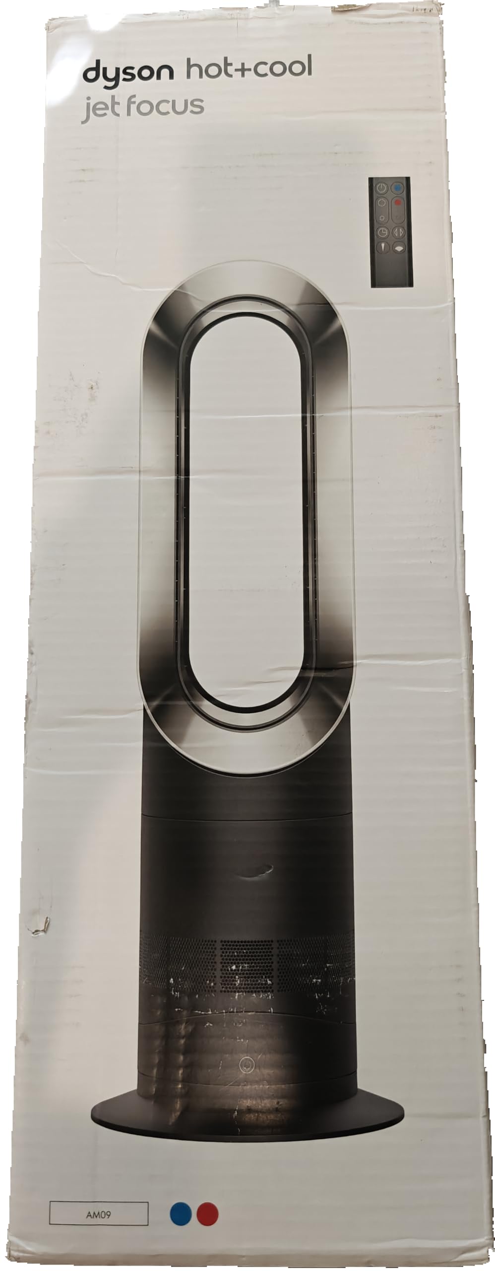 Dyson AM09 Hot + Cool Ceramic Fan Heater - Black/Iron