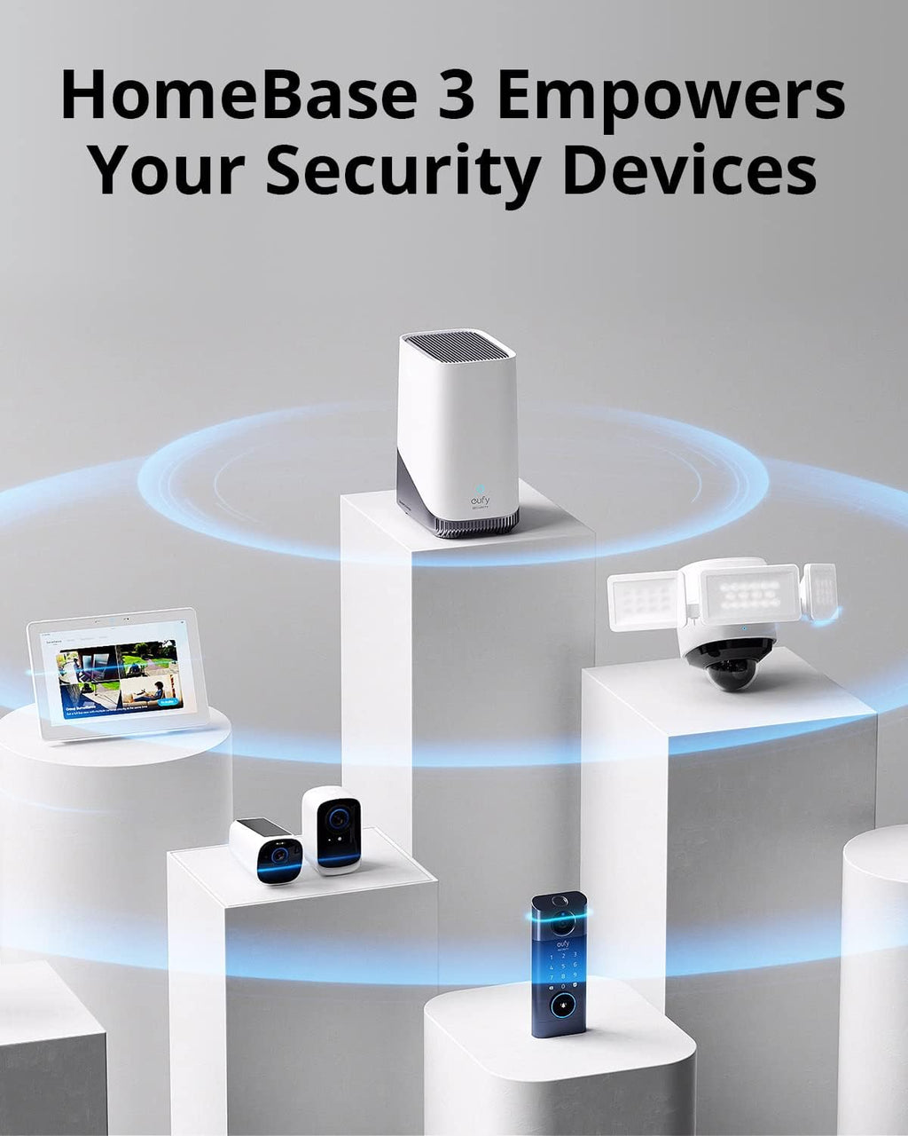 eufy Security HomeBase 3 (HomeBase S380), Smart Hub for eufy Devices