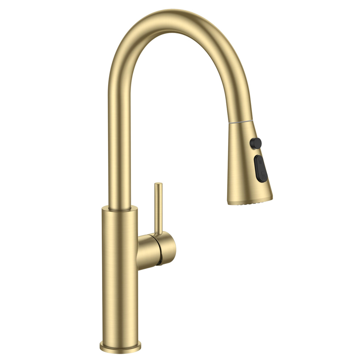 FORIOUS Touch Activated Kitchen Faucets Pull Down Sprayer, Brushed Nickel