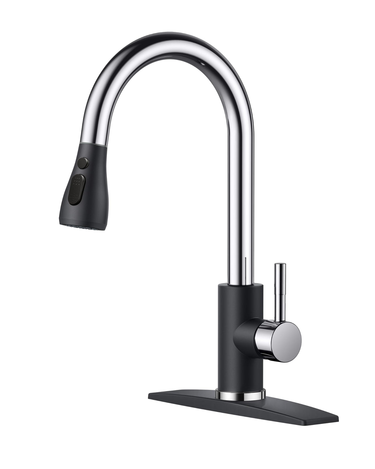 FORIOUS Touch Activated Kitchen Faucets Pull Down Sprayer, Brushed Nickel