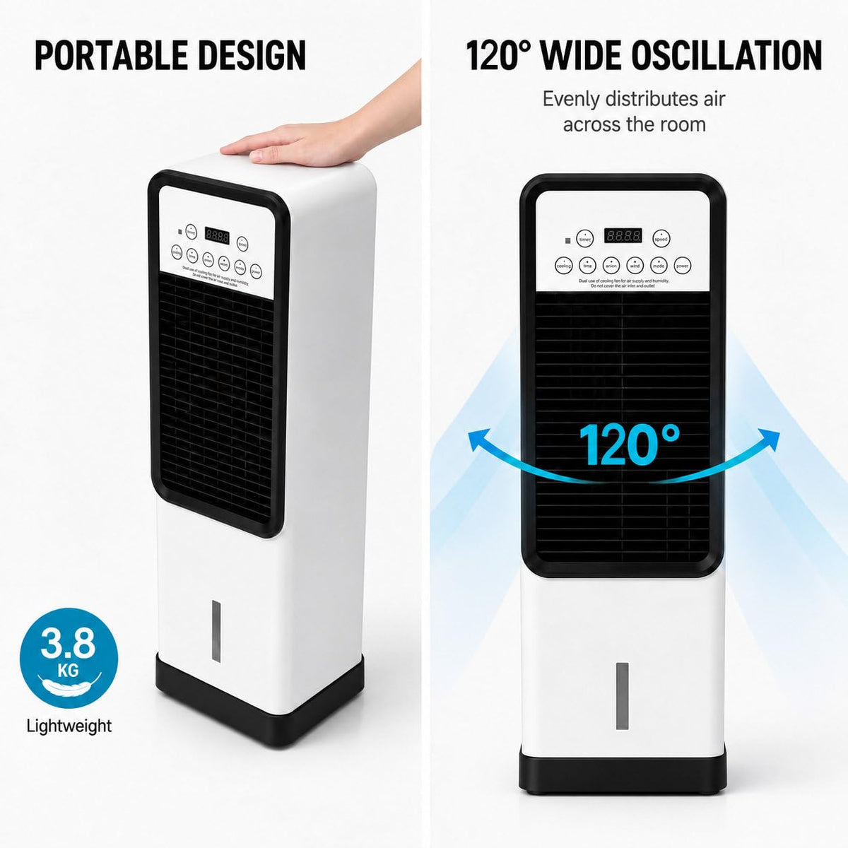 Air Conditioner Portable Heater Combo System