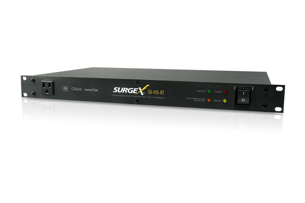 SX-1115-RT Rack Mount Surge Eliminator - Surge Protector/Power Conditioner for Audio, Video, Security & IT - 120 Volt/15 Amp, 1U