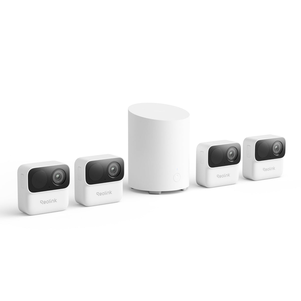 REOLINK Argus MagiCam Security Cameras Wireless Outdoor 1080p, 4 Cam Kit