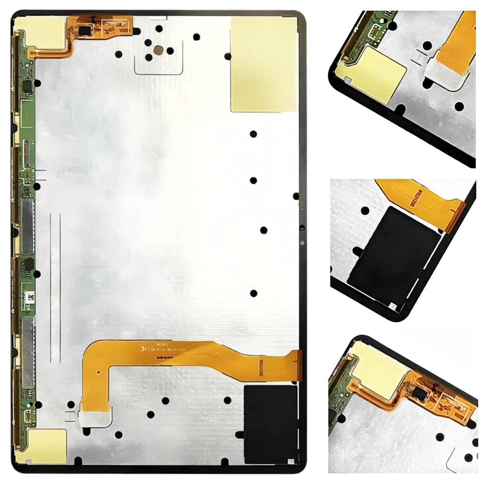 12.4" Original for Samsung Galaxy Tab S7 Plus Screen Replacement Galaxy Tab S7+ SM-T970 SM-T975 SM-T976B Display Touch Screen Digitizer Assembly with Repair Tool