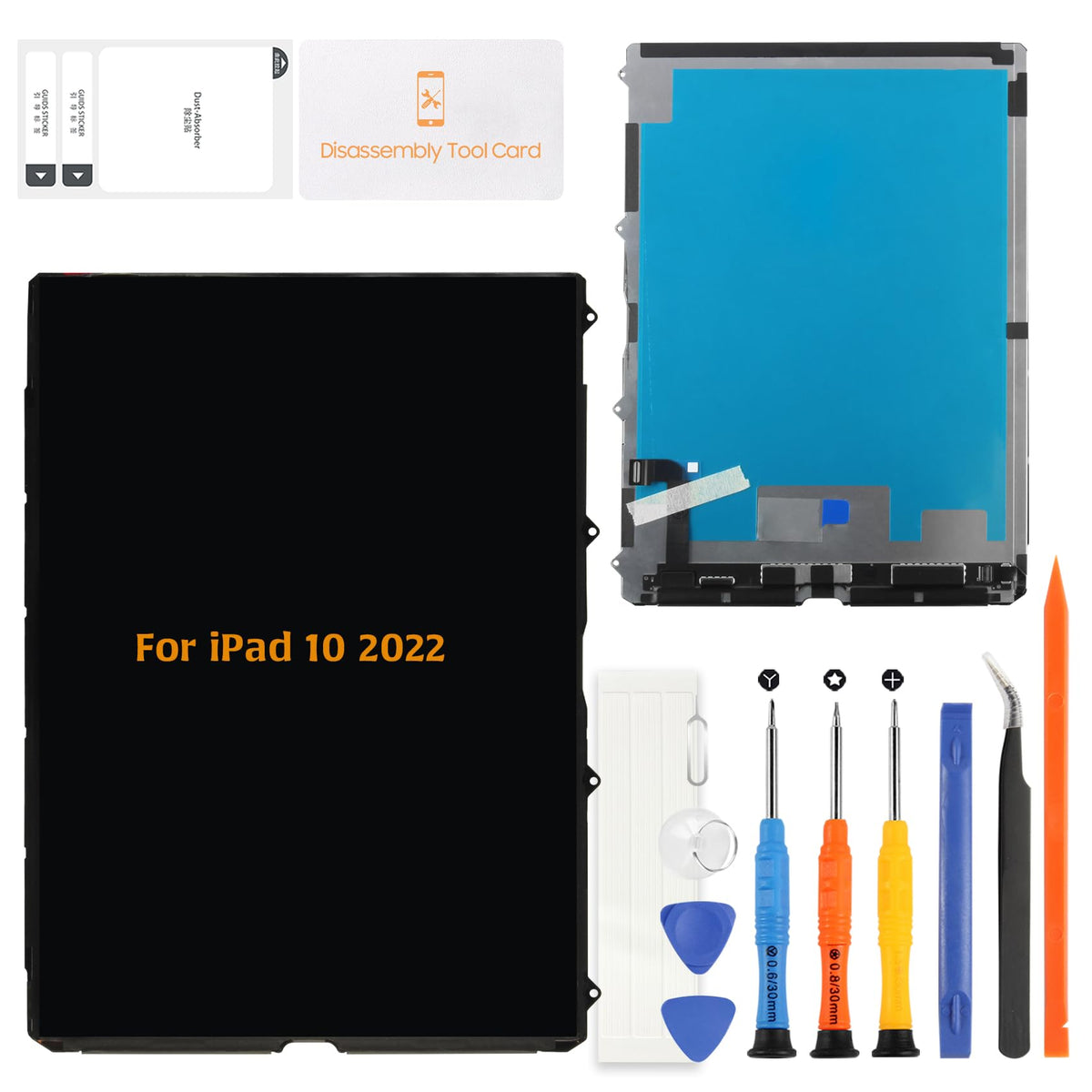 A-MIND LCD Display Screen Replacement for iPad 10th Gen 2022 (A2757, A2777, A2696) – 10.9" LCD Panel Only (No Touch Digitizer)