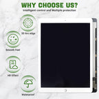 New LCD Display for iPad Pro 12.9 1st Gen 2015 A1652 A1584 Touch Screen Digitizer Assembly Replacement with Upgraded Repair Tools Kit-White