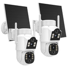 Hiseeu Security Camera, 4MP Solar Security Cameras Wireless Outdoor