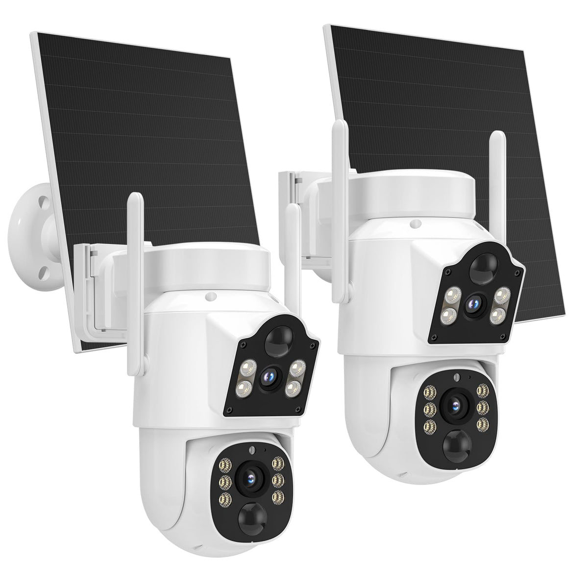 Hiseeu Security Camera, 4MP Solar Security Cameras Wireless Outdoor