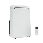Amazon Basics 3-In-1 Portable Air Conditioner with Remote, Timer, Sleep Mode, Auto Swing, Dehumidifier, 10000 BTU (ASHRAE)/6000 BTU (SACC), Cools Bedroom Up to 450 Sqf, White