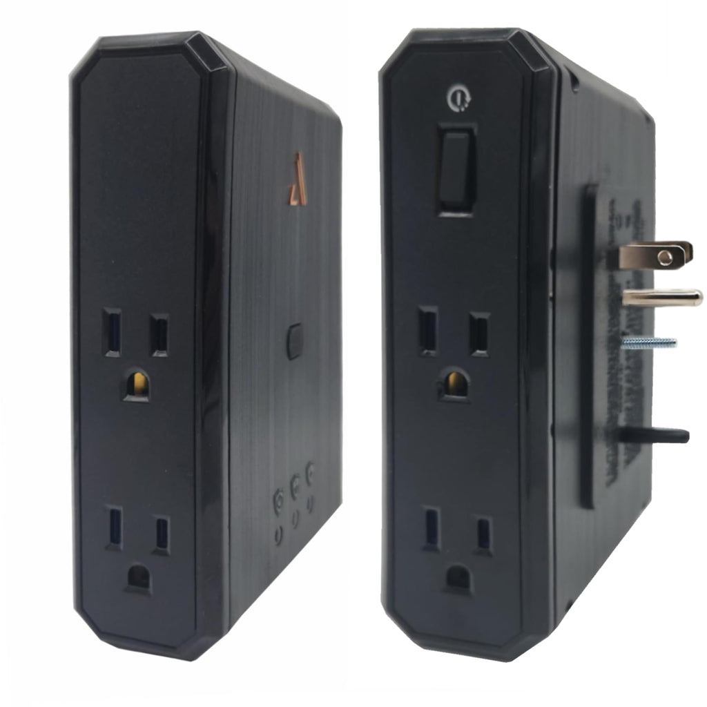 VII Series Wall Power 4 Outlet Surge Protector, 3500 Joules