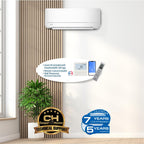 Cooper & Hunter 24,000 BTU 230V Wall Mount Mini Split AC, 18.7 SEER2