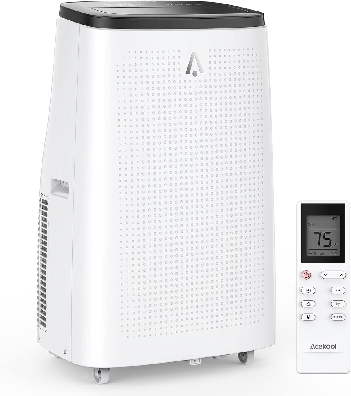 GarveeLife 14000 BTU Portable Air Conditioners, 4-in-1 Indoor AC Unit with Cooling, Dehumidifier, Fan, Follow Me, 24-Hour Timer, Remote Control & Window Kit for Bedroom, Home Office, Apartment,