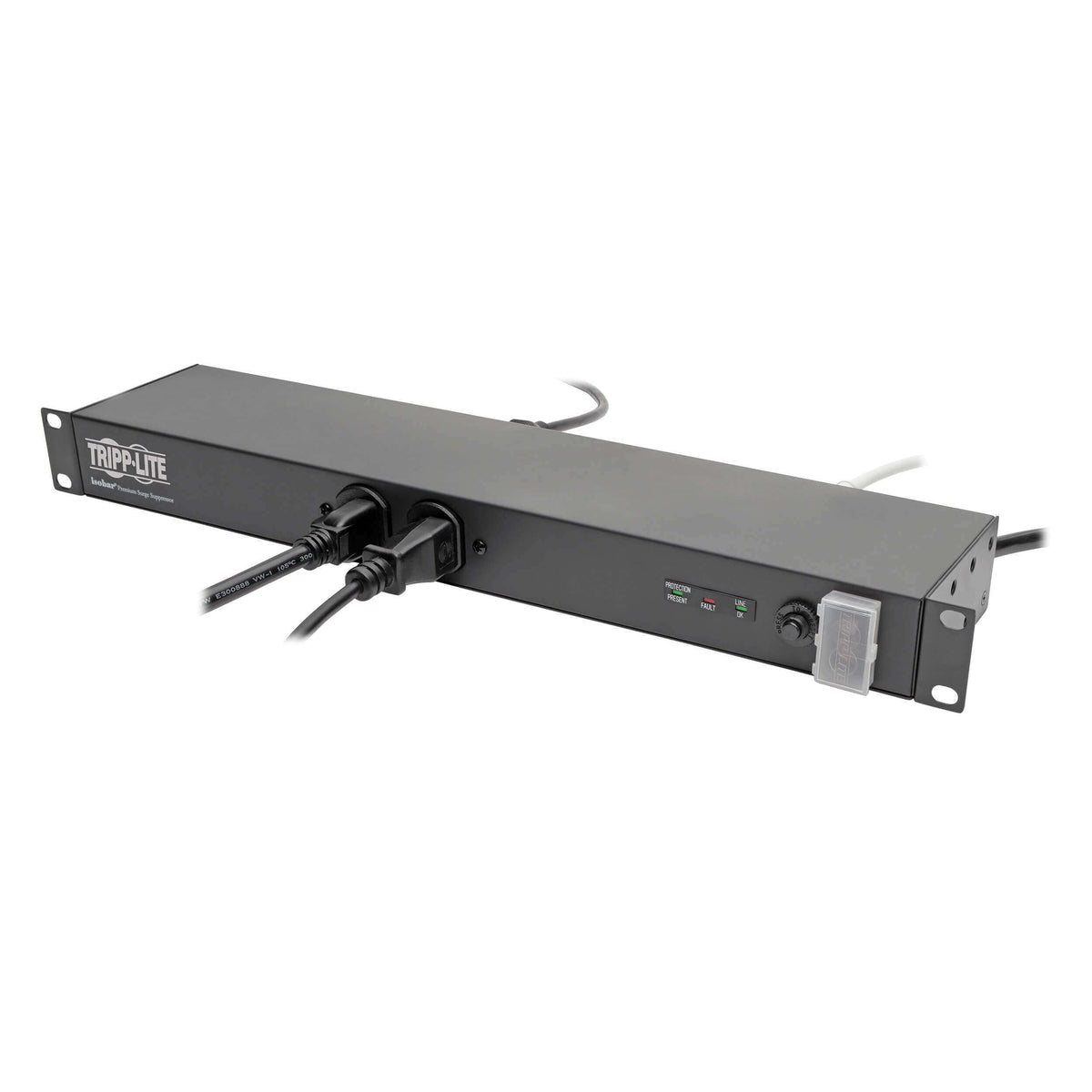 Eaton Tripp Lite IBAR12 1U Rack Mount 12 Outlet Isobar Surge Protector