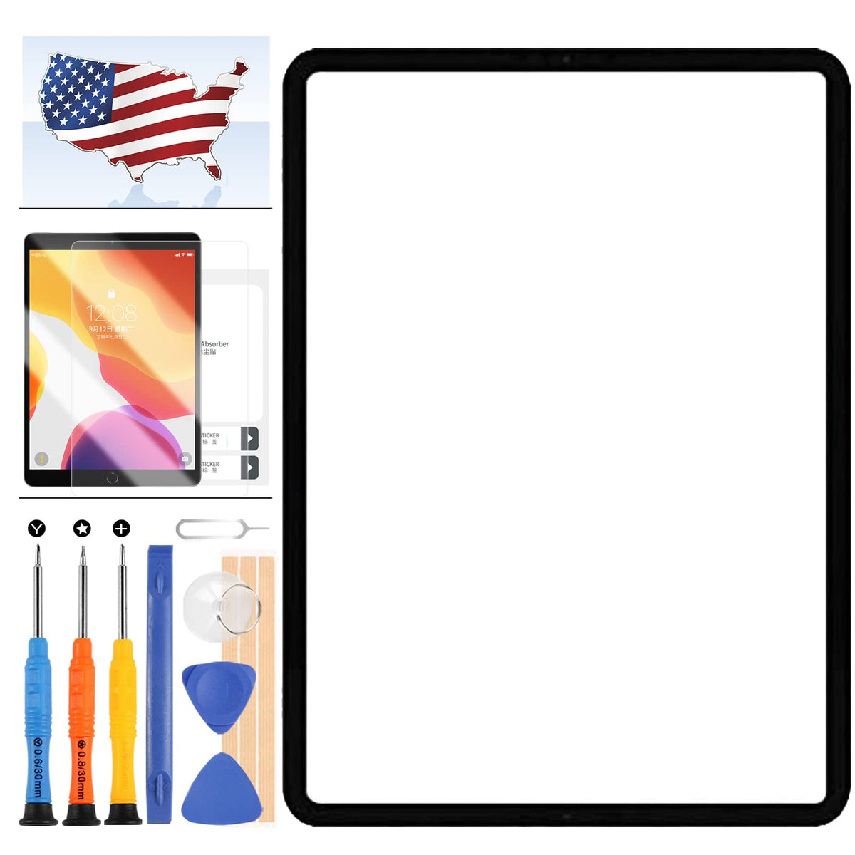 for iPad 10 2022/A16 2025 Replacement LCD Screen Only 10.9"/11" Display Panel 2360x1640 Liquid Retina for iPad 10th/11th Gen A2696 A2757 A2777 A3354 A3355 A3356- NO Touch Digitizer,Not Original