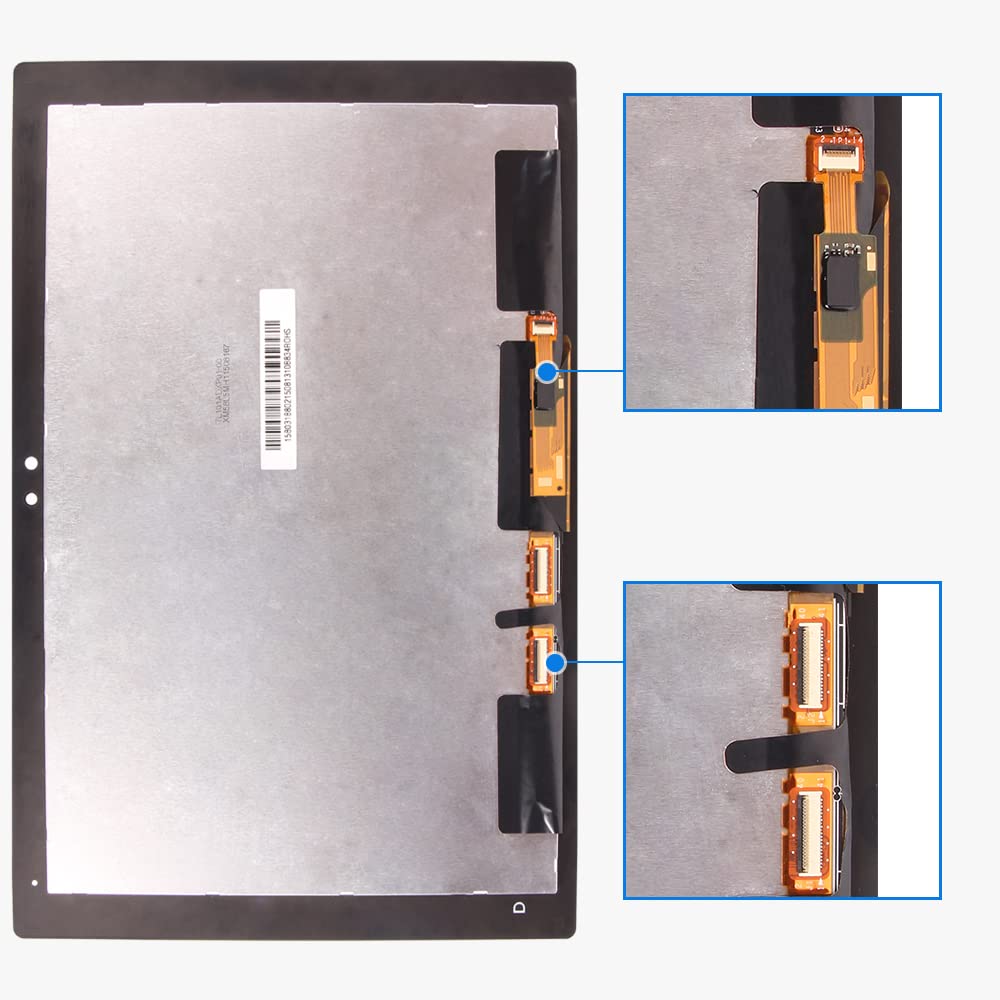 Screen Replacement for Sony Xperia Tablet Z4 SGP771 SGP712 LCD Display Touch Screen Digitizer Panel Assembly for Sony Tablet Z4 LCD Glass Full Repair Parts Kit with Free Tools (White no Frame)