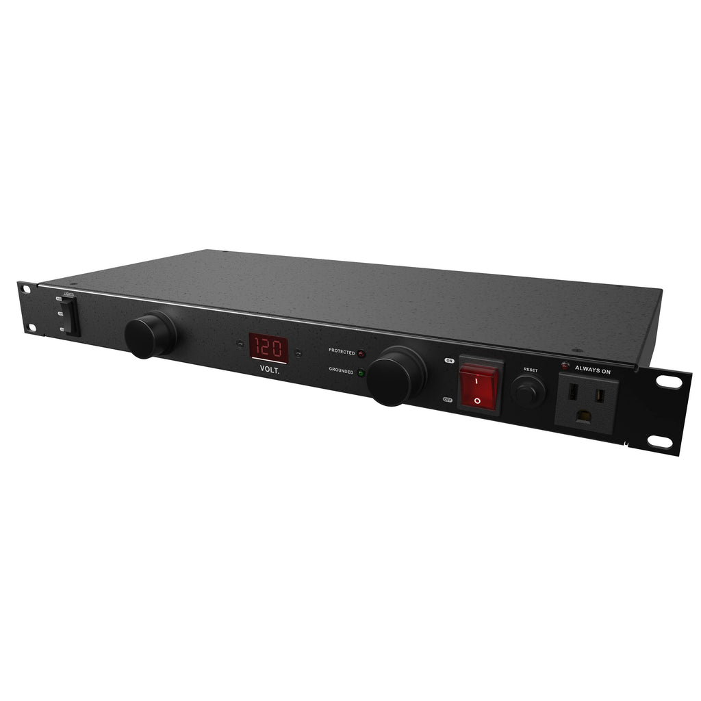 11-Outlet 2160J Rackmount Surge Protector PDU w/LED Lights & 10ft Cord, CPPDU511