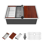 30 Inch Undermount Kitchen Sink Stainless Steel