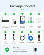 CAMCAMP Wireless Security Camera System 8 Security Cameras Wireless Outdoor