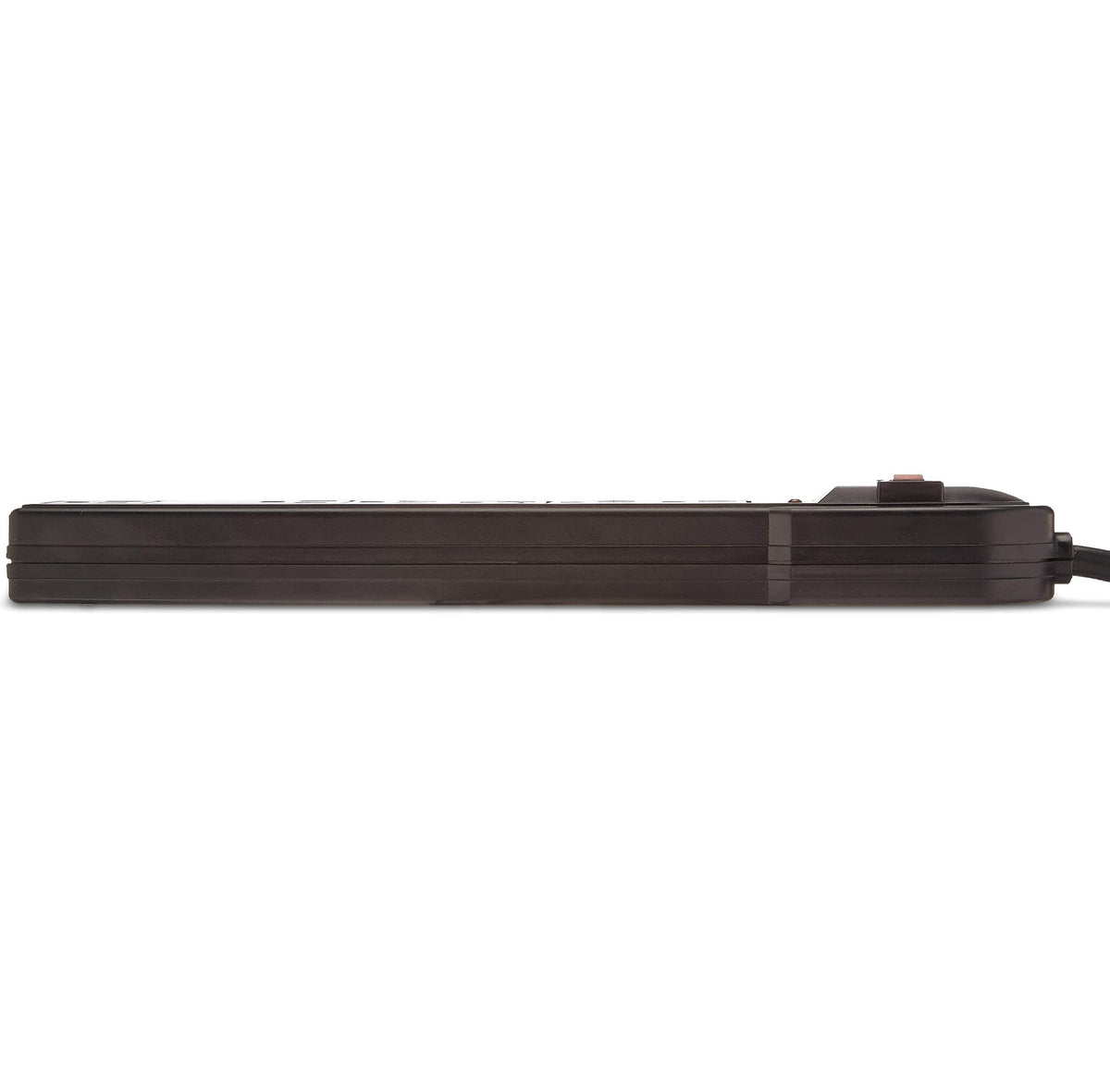 Amazon Basics 6-Outlet Surge Protector Power Strip with 200J Protection, Circuit Breaker, 2ft Extension Cord, Black, 20-Pack