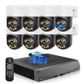 Outdoor Wired Security Camera System, 4K PoE Video Surveillance System
