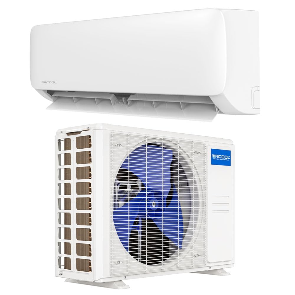MrCool Easy Pro 24k BTU 18.9 SEER2 Ductless Heat Pump Split System 5th Generation - DIY Mini Split w/ 16ft Lineset & 1 YR Labor Warranty by IWAE