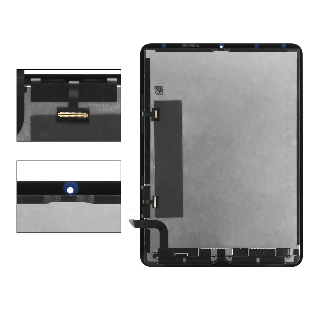 for iPad Air 4 4th Gen Screen Replacement A2324 A2072 A2325 A2316 for iPad Air 4 (2020) 10.9 LCD Display Touch Digitizer Assembly Sensor Glass Panel Parts Kits,with Tools +Screen Protector