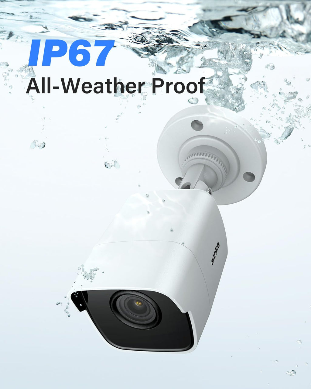 ANNKE 5MP 8 Channel 8 Camera Security System H.265+ DVR Recorder, 2TB HDD