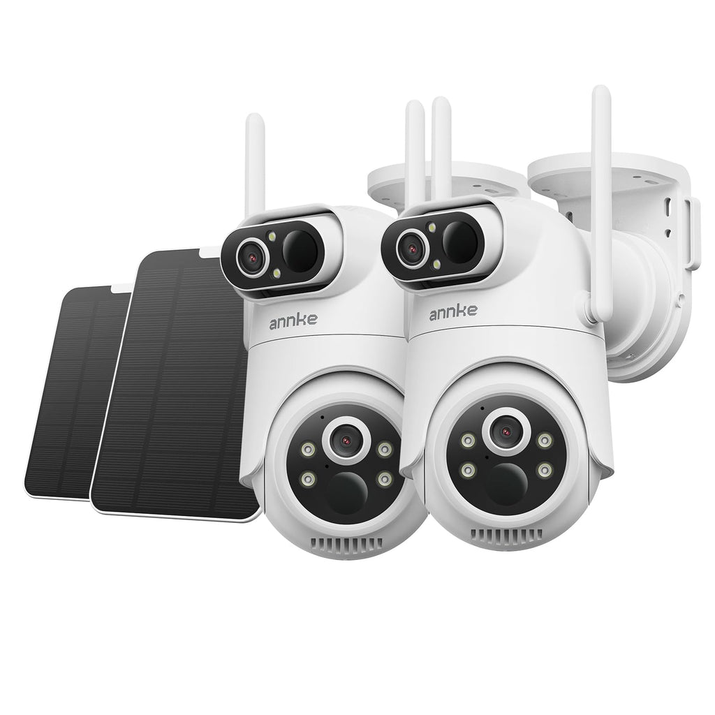 ANNKE No Subscription Security Camera System Wireless with 64GB SD Home Hub