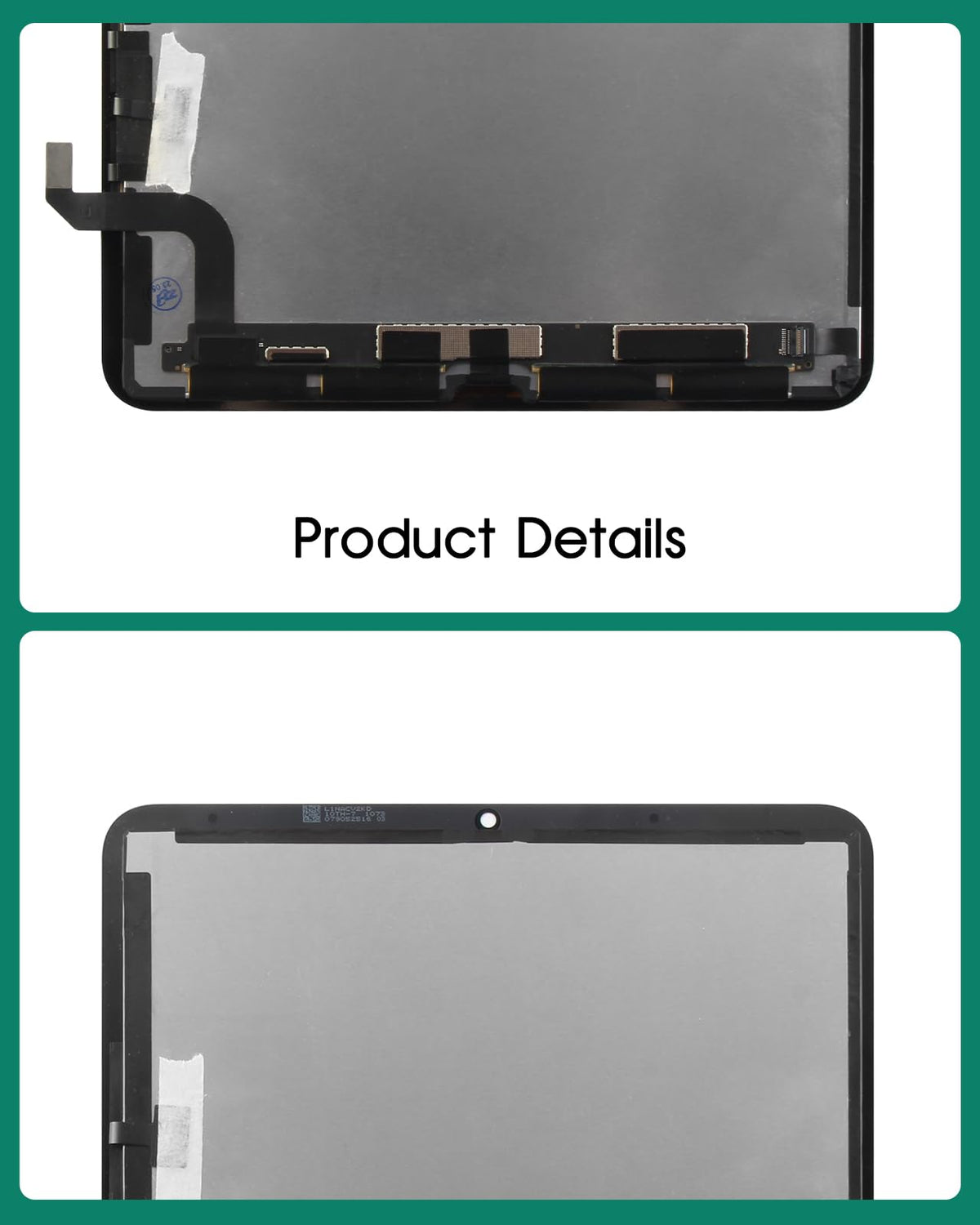for iPad Air 5 Screen Replacement for iPad Air 5 10.9" LCD Screen Replacement for iPad Air 5 5th Generation Digitizer Touch Screen Display Assembly Replacement 2022 A2589 A2591 Black