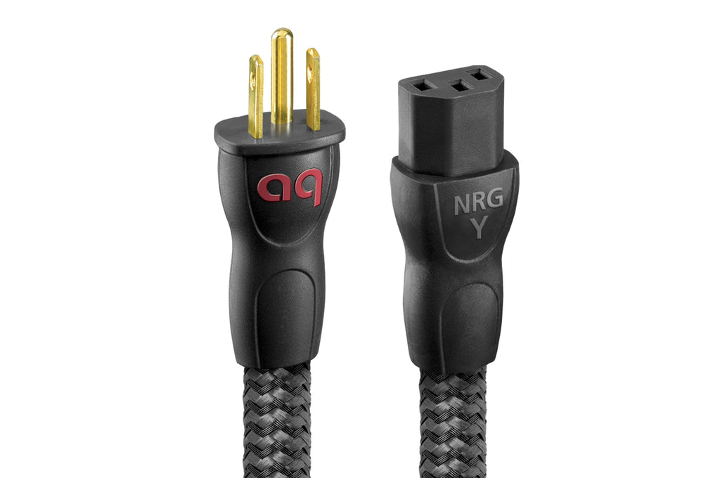 AudioQuest PQ505NA PowerQuest 505 12 Outlet Surge Protector with an AudioQuest NRGY3US01 1.0M Low-Noise AC Power Cable (2023)