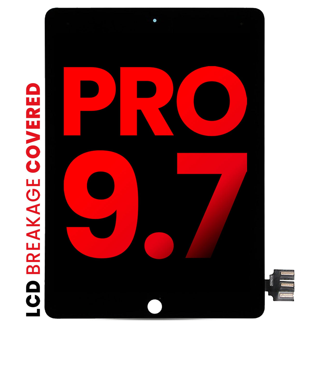 Best Shopper - Replacement LCD Assembly with Digitizer Compatible for iPad Pro 9.7" (Aftermarket Pro: XO7) (Black)