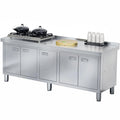 WWK 70" x 21" Stainless Steel Cabinet with 304 Stainless Steel Tabletop