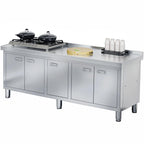 WWK 70" x 21" Stainless Steel Cabinet with 304 Stainless Steel Tabletop