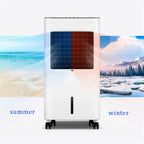 Evaporative Coolers Cooling and Heating Portable Air Conditioner 12000 BTU Air Conditioner Unit with Remote Control Mobile Heater and Cooler Fan Energy Class A