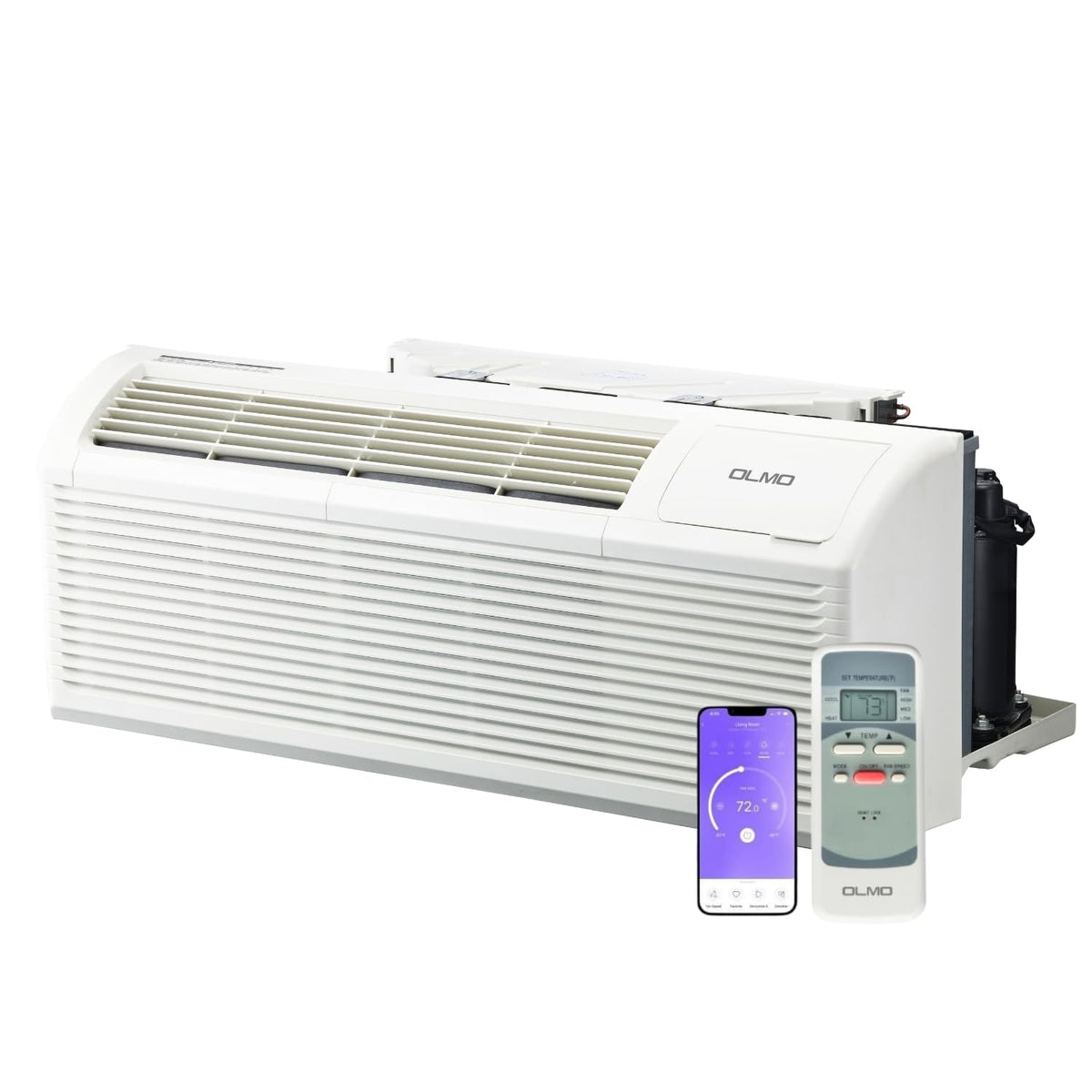 OLMO 12,000 BTU PTAC with Heating & Wireless Smart Kit