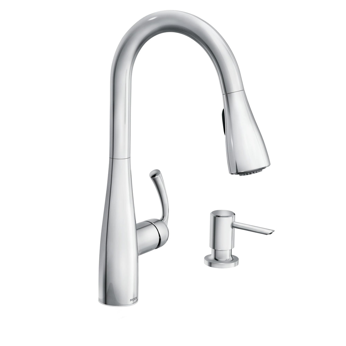 Moen Essie Pulldown Kitchen Faucet, Spot Resist Stainless, 87014SRS