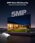 Two-Way Audio PoE Security Camera System Outdoor