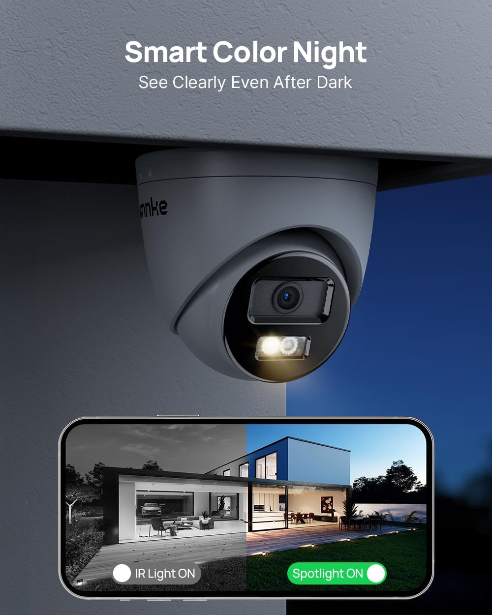 ANNKE 16 Channel Security Camera System 4K PoE, Smart Dual Light, 4TB HDD