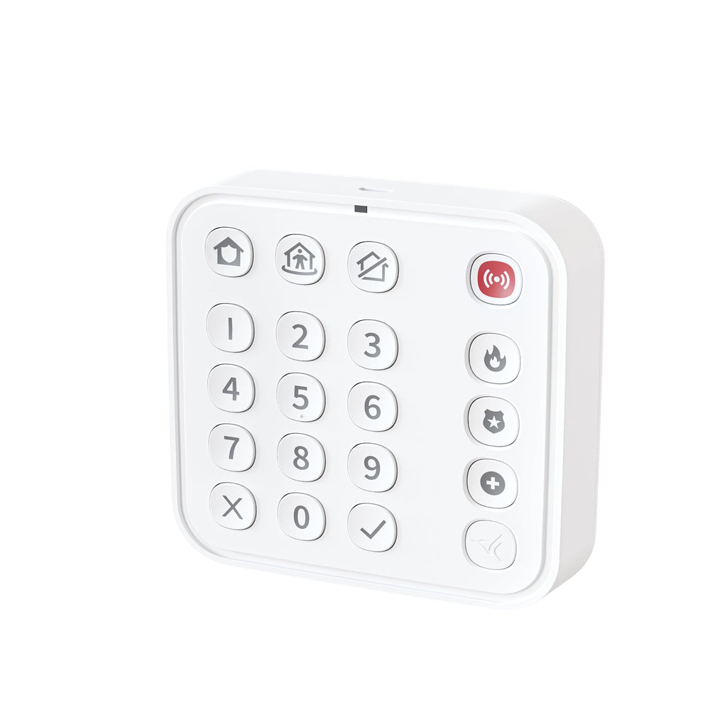 Arlo Home Security System - Alarm System with Wired Keypad Sensor Hub, 5 8-in-1 Sensors & Yard Sign - No Contract Required - DIY Installation - White, SS1501